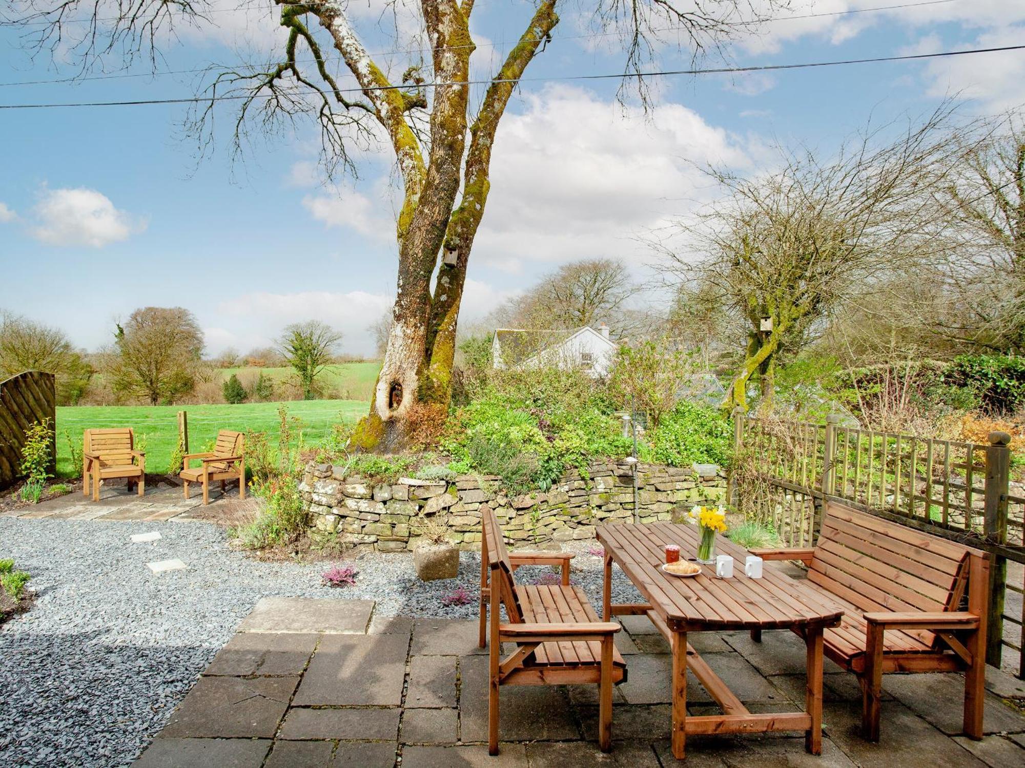 Chapel Cottage Lydford Bagian luar foto
