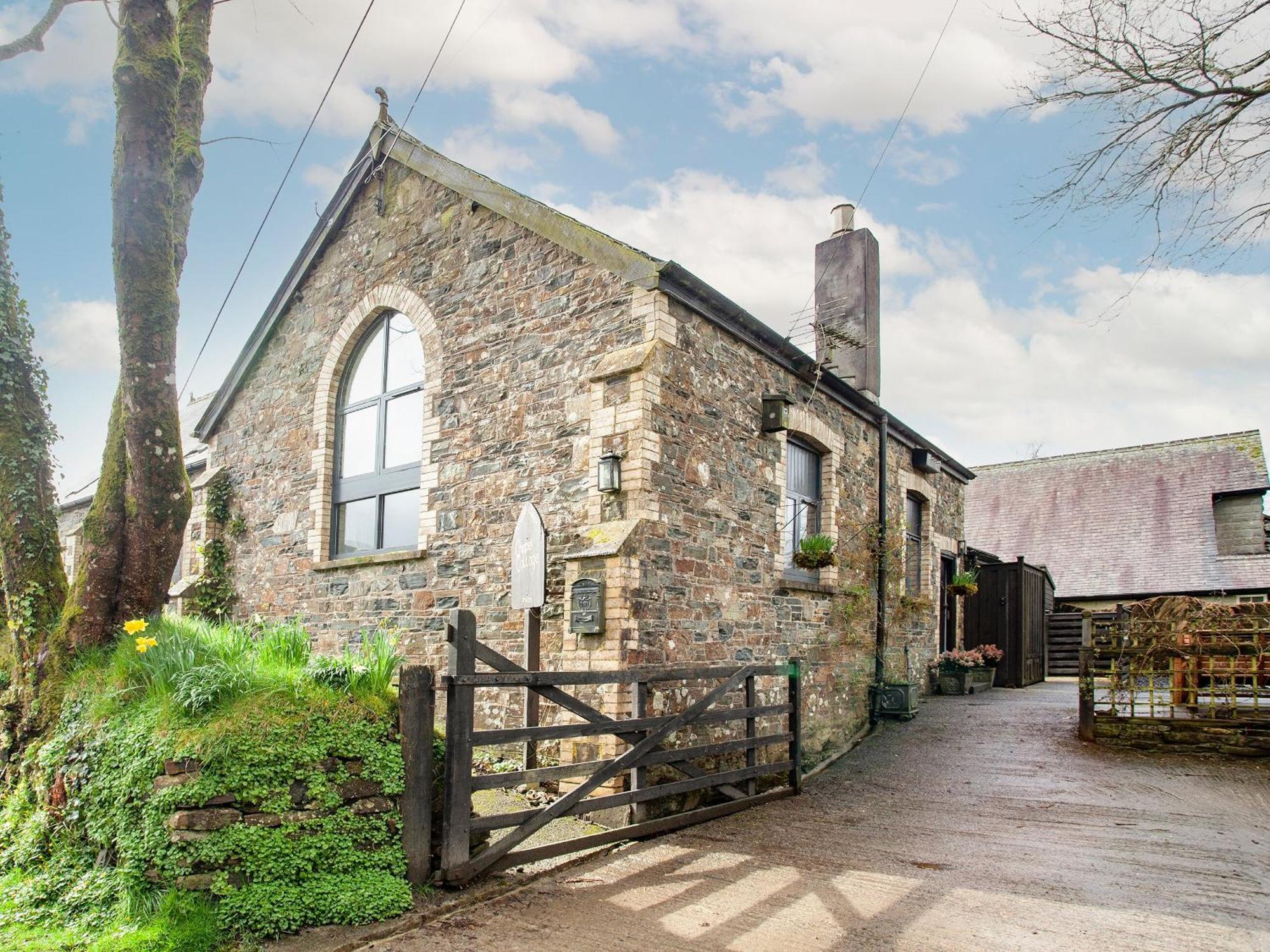 Chapel Cottage Lydford Bagian luar foto